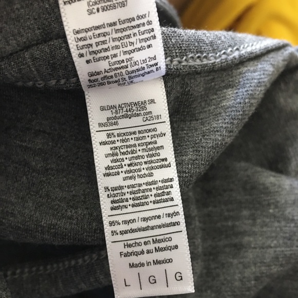 AA NWOT ponte Bixel dress size Large heather gray - Picture 11 of 12